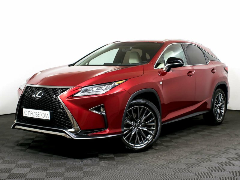 Lexus rx300 красный