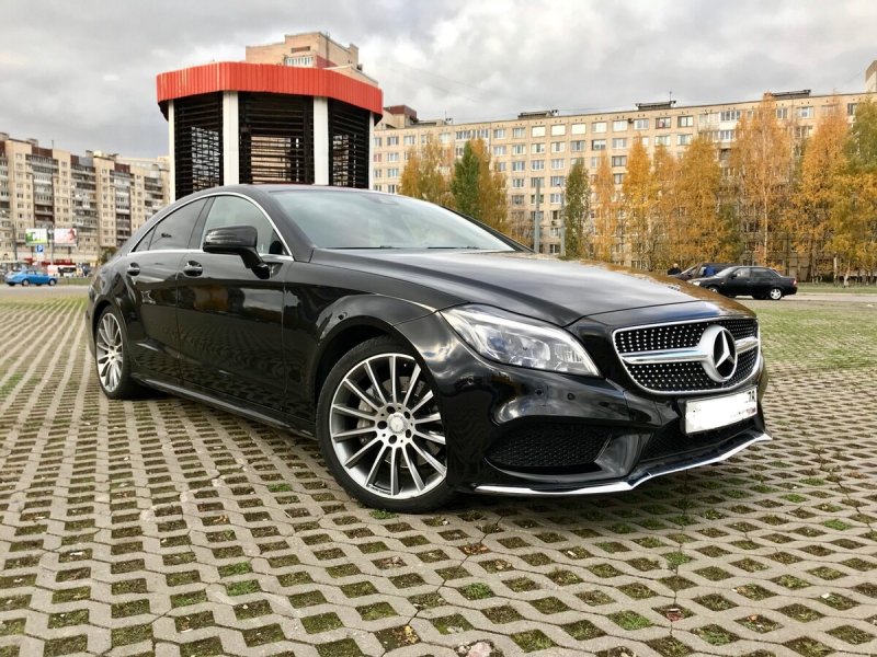 Mercedes Benz CLS 218 Рестайлинг черный