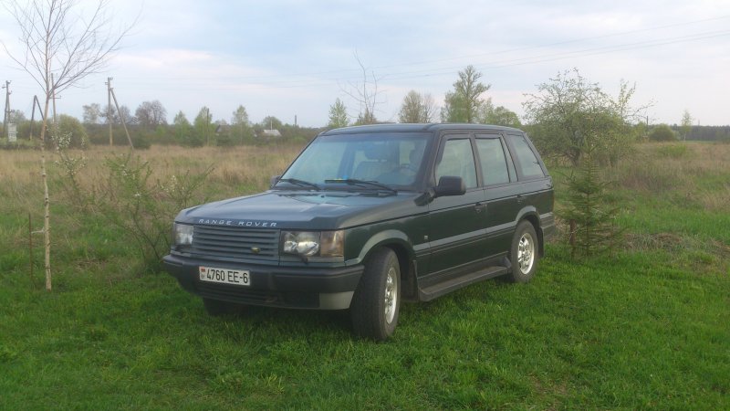 Land Rover range Rover 2 с кенгурятником