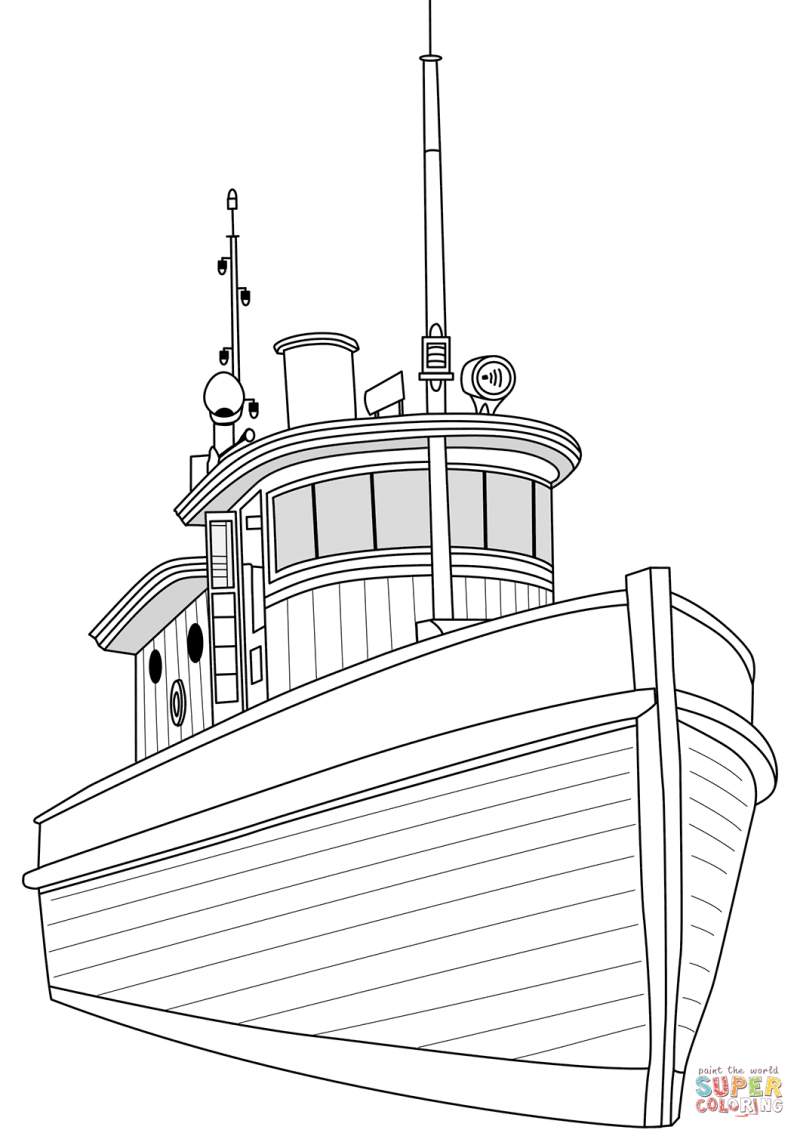 Корабль рисунок раскраска