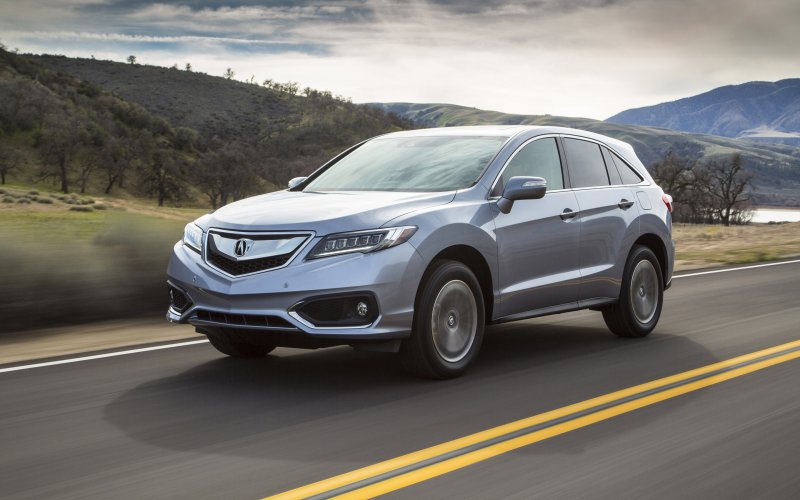 Acura RDX цвета кузова
