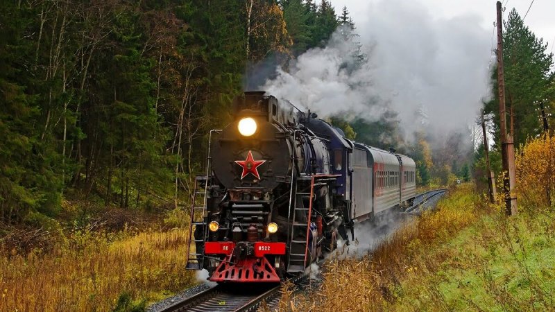 Паровоз Сортавала Рускеала