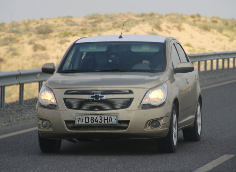 Cobalt Chevrolet в Узбекистане