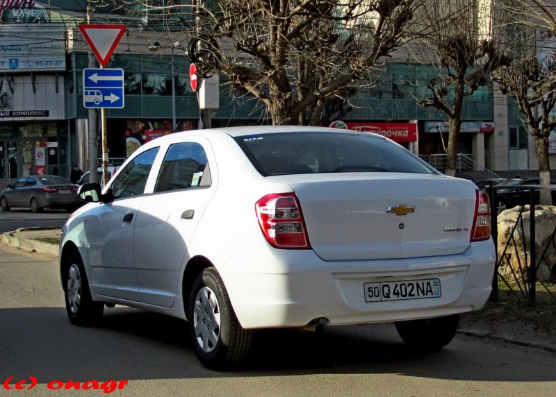 Cobalt Chevrolet в Узбекистане