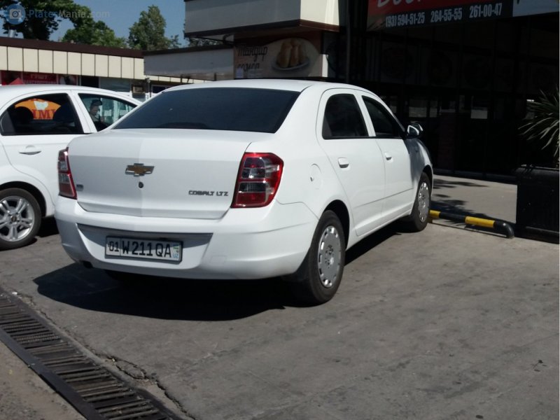 Chevrolet Cobalt салон Uzbekistan