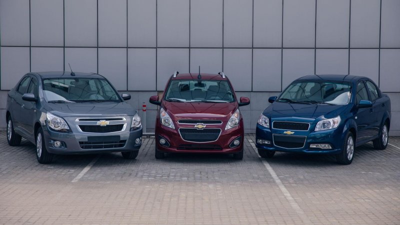 Chevrolet Spark, Nexia и Cobalt