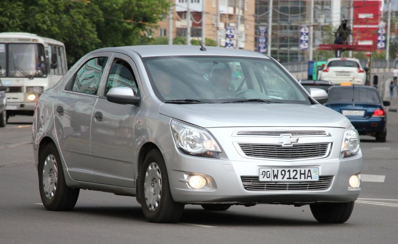 Cobalt Chevrolet в Узбекистане