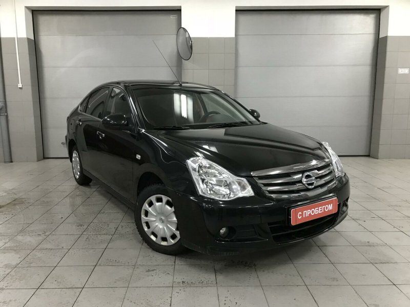 Nissan Almera 2018 черный