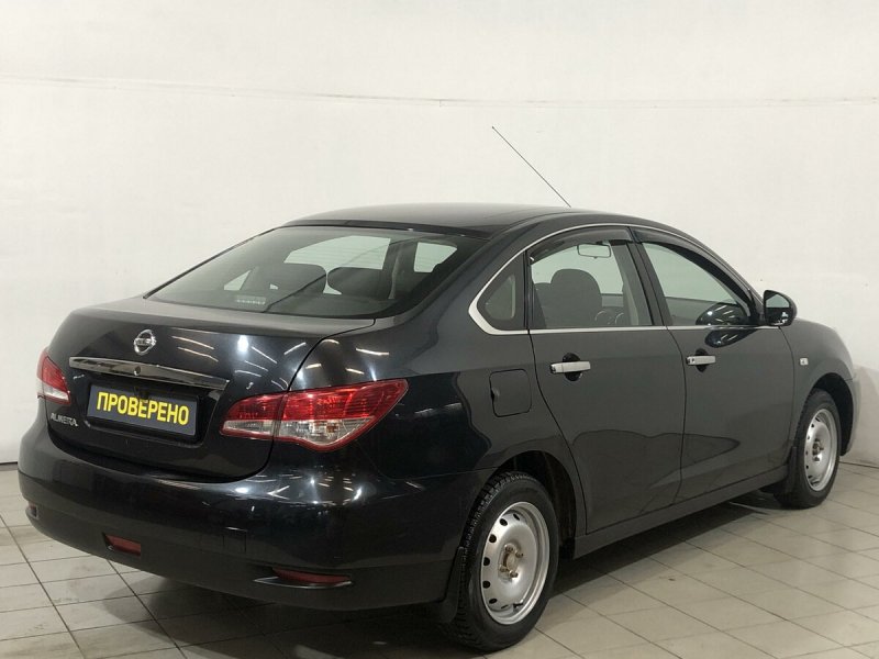 Nissan Almera 2014 черная