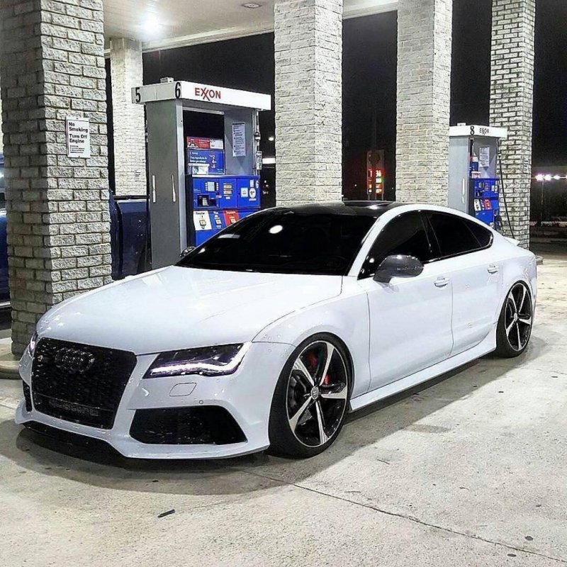 Audi a7 белая