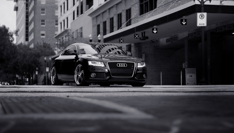 Audi a5 черная