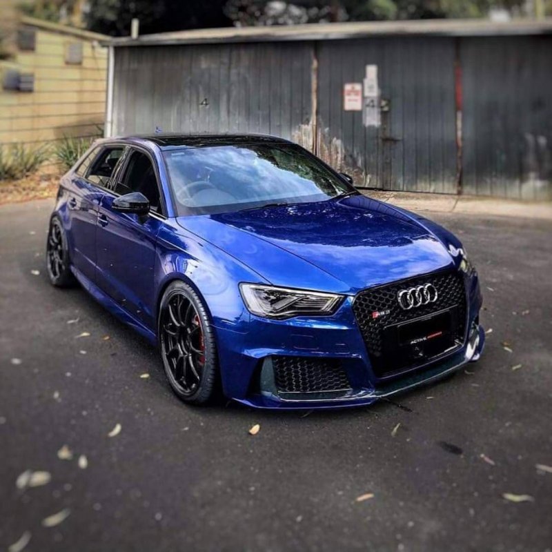 Audi rs3 stance