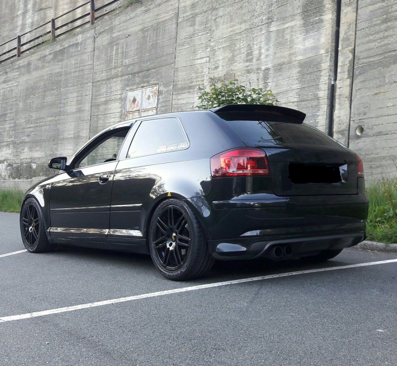 Audi a3 8p Black