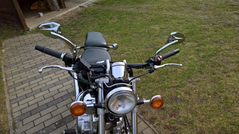 Virago 535 up hander