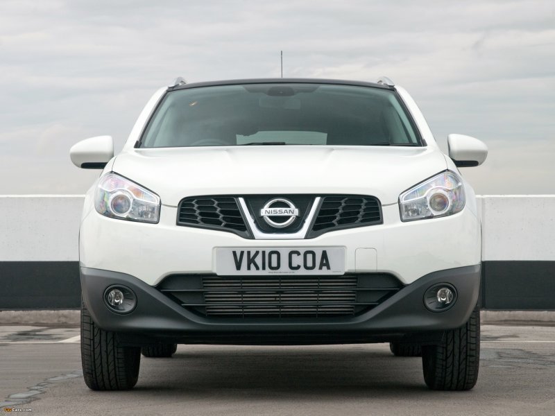 Nissan Qashqai j10 черный