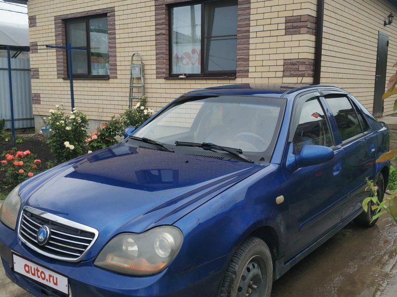 Geely CK 2007 салон