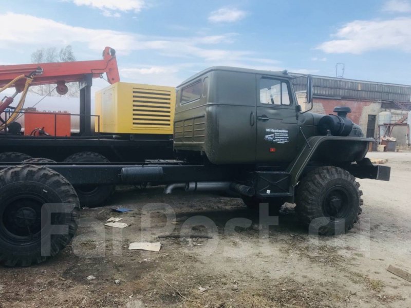 Урал 4320 тягач со спальником