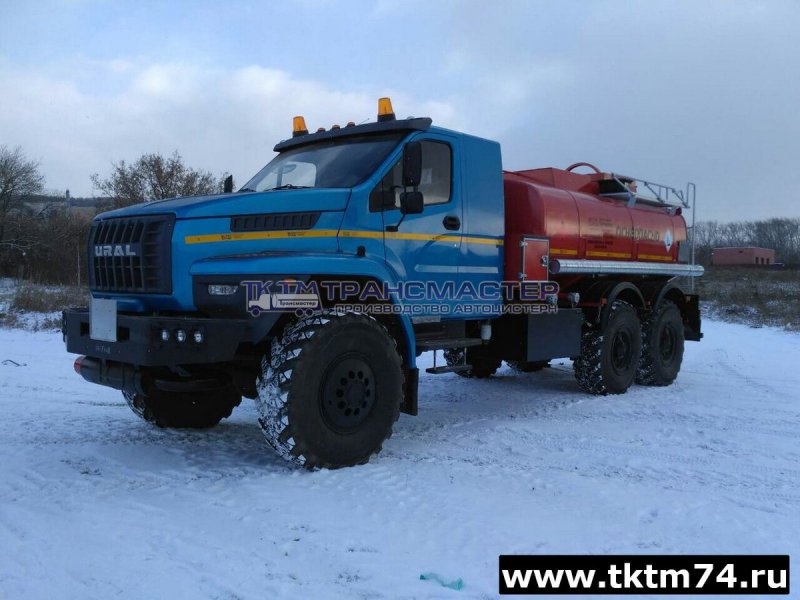 Автотопливозаправщик АТЗ-10 на шасси Урал next