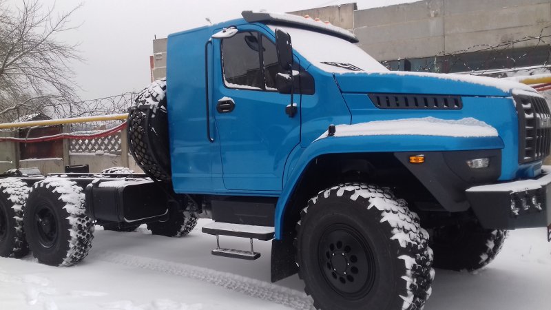 Урал 4320 со спальником
