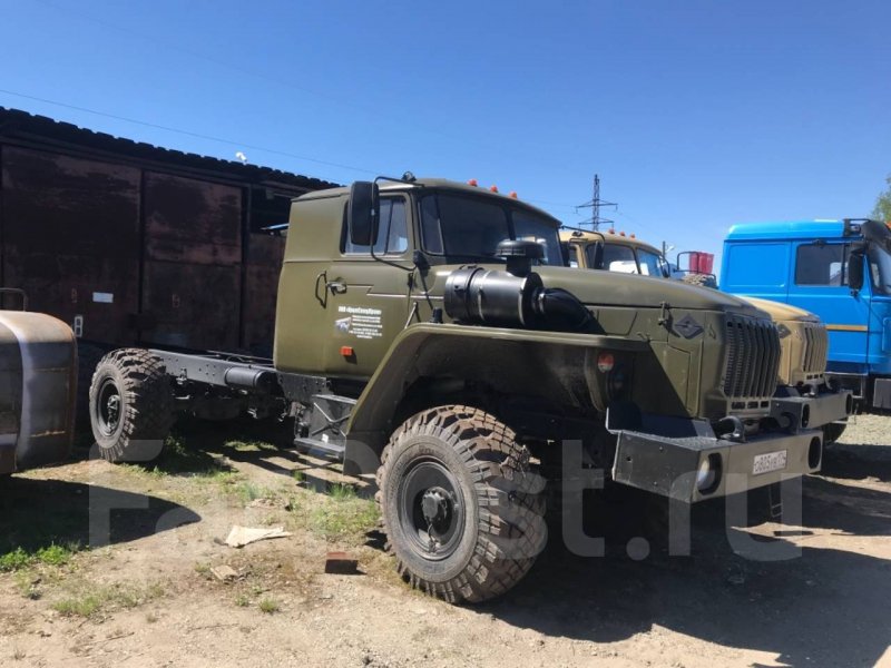 Урал 4320 со спальником