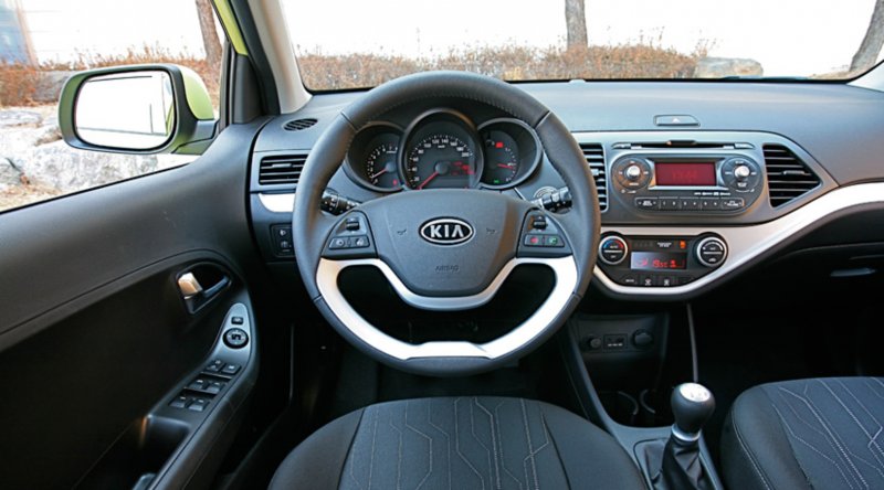 Kia Picanto 2012 салон