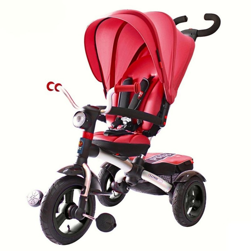 Велосипед трехколесный r-Toys коляска icon v5 Luxe Aluminium