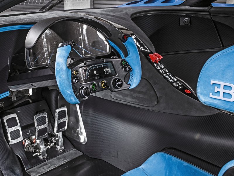Bugatti Vision Gran Turismo салон