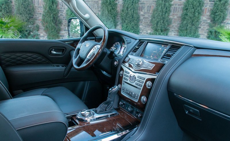 Инфинити qx80 2021 салон