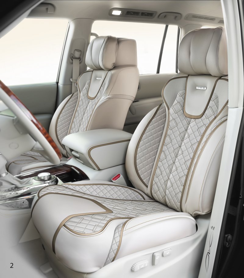Сиденья на Infiniti qx80