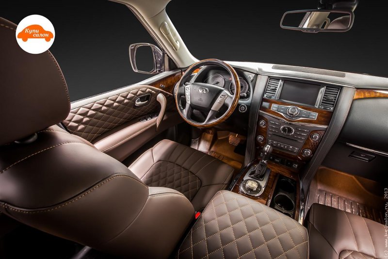 Инфинити джип qx80 салон
