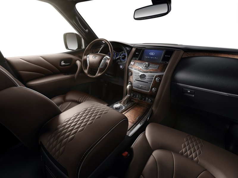 Инфинити qx80 2018 салон