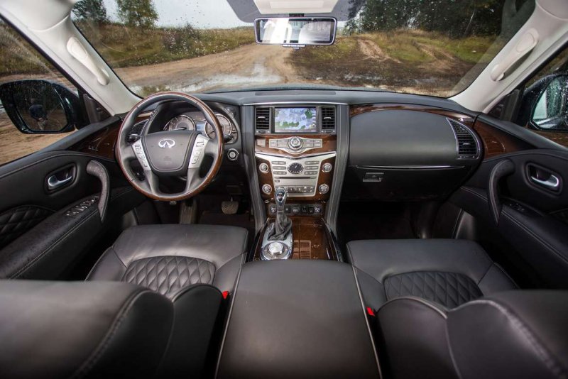 Инфинити qx80 2021 салон
