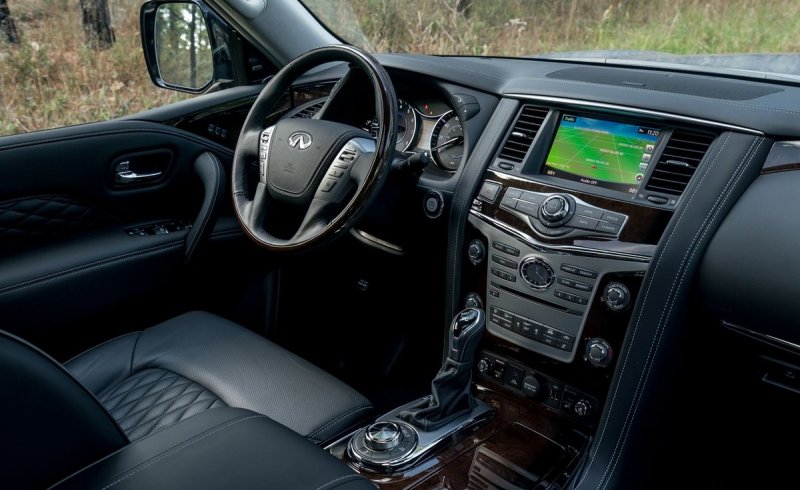 Infiniti qx80 салон