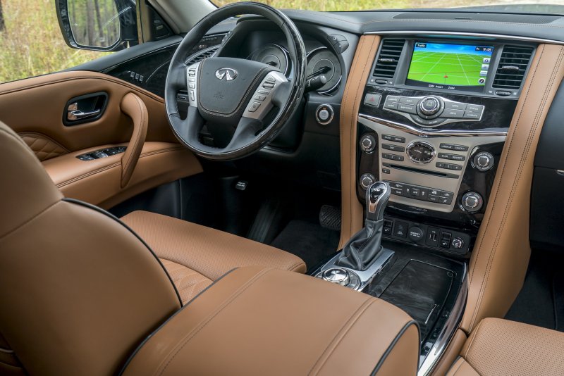 Инфинити qx80 2018 салон