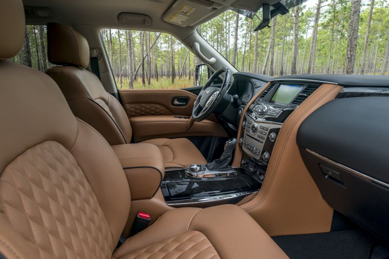 Инфинити qx80 2018 салон