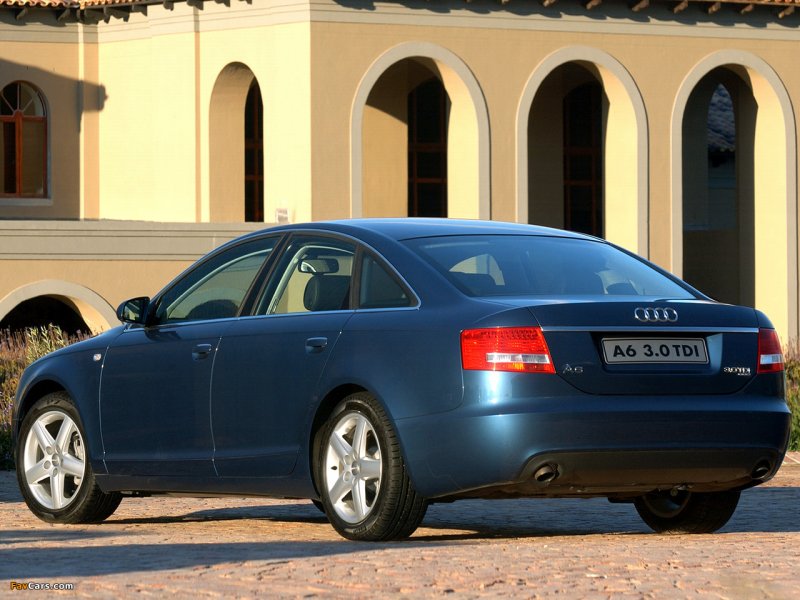 Audi a6 c6 седан