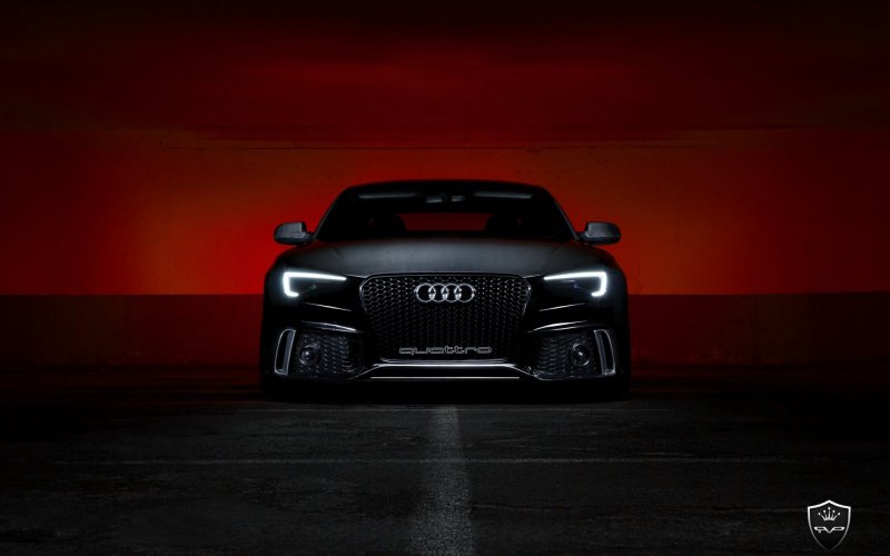 Audi rs5 Black Wallpaper iphone