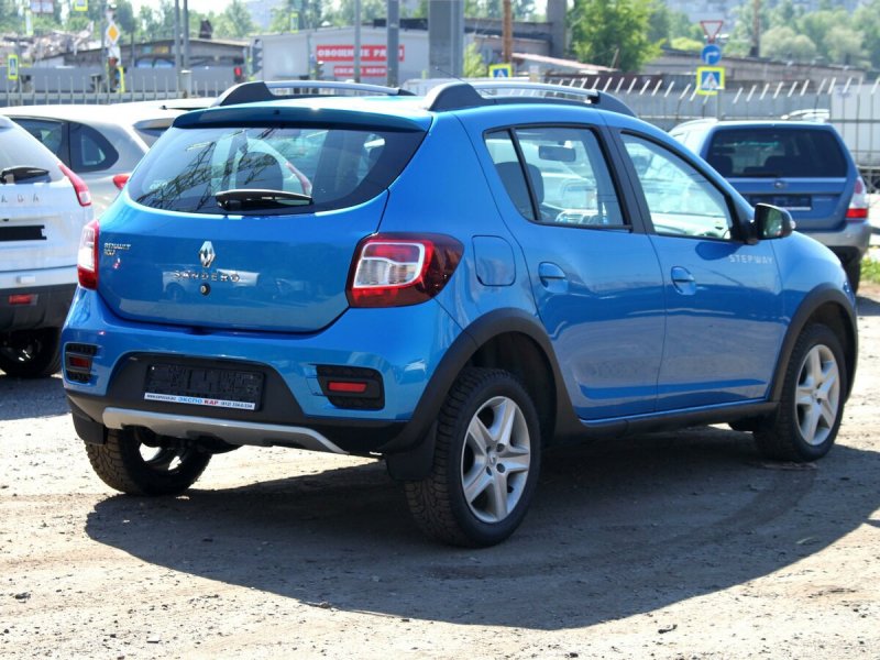 Renault Sandero Stepway 2019 синий