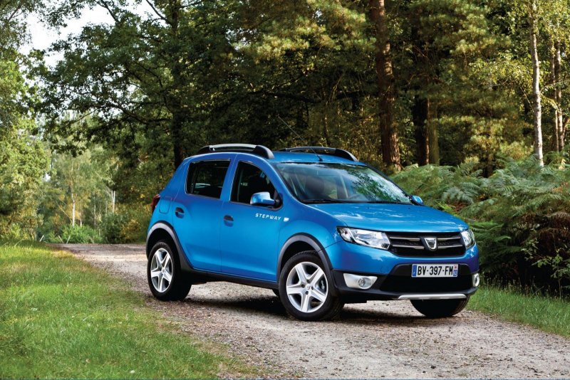 Renault Sandero Stepway синий