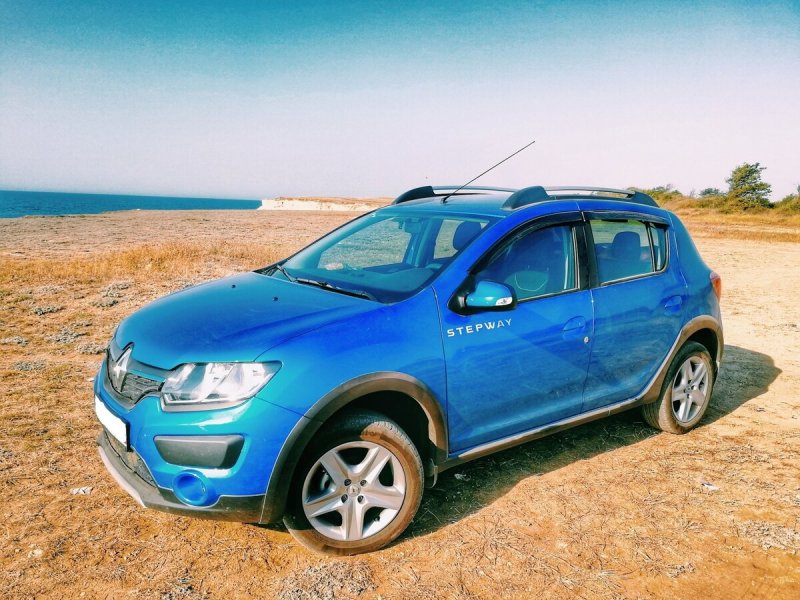 Renault Sandero Stepway голубой