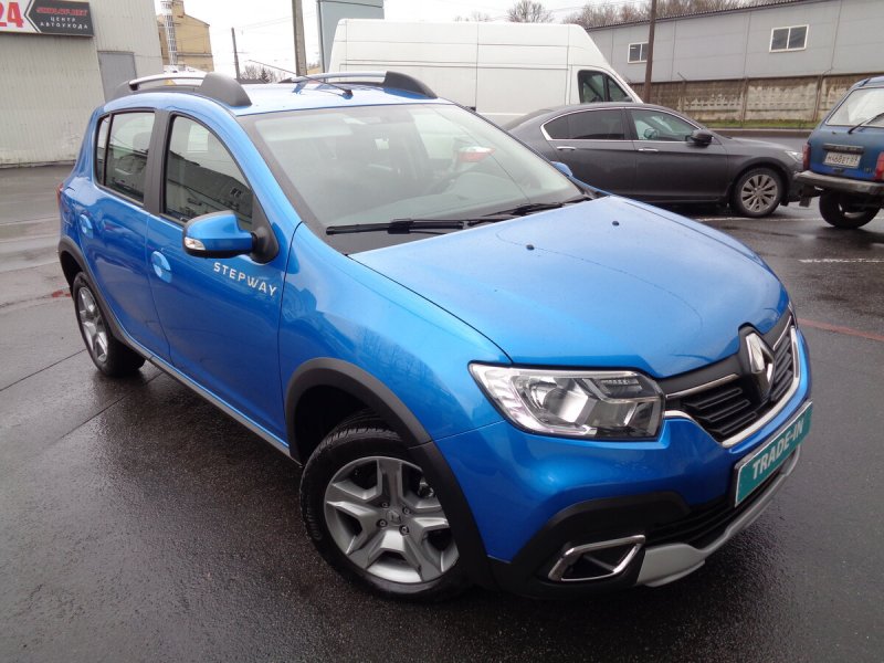 Renault Sandero Stepway 2018 синий