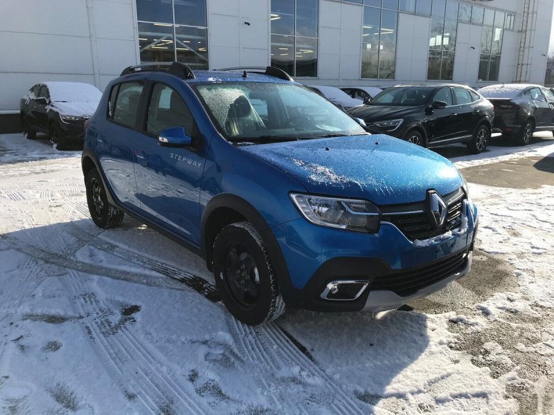 Renault Sandero Stepway 2 синяя