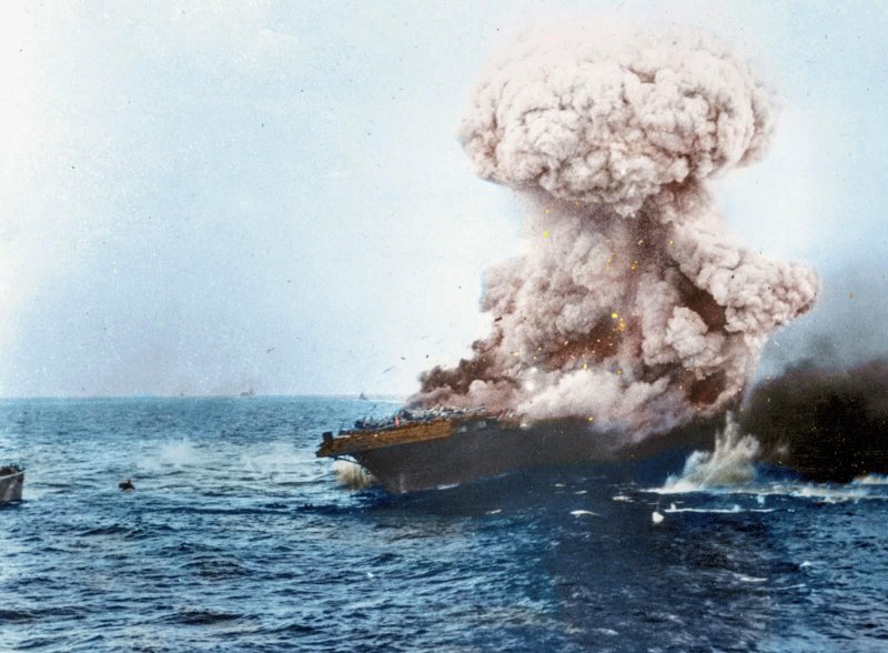 Авианосец Лексингтон 1942