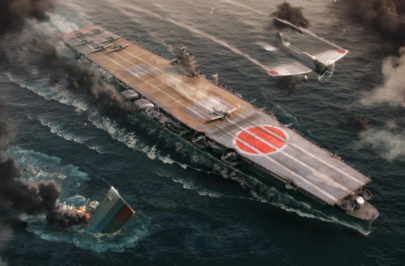Shokaku авианосец World of Warships