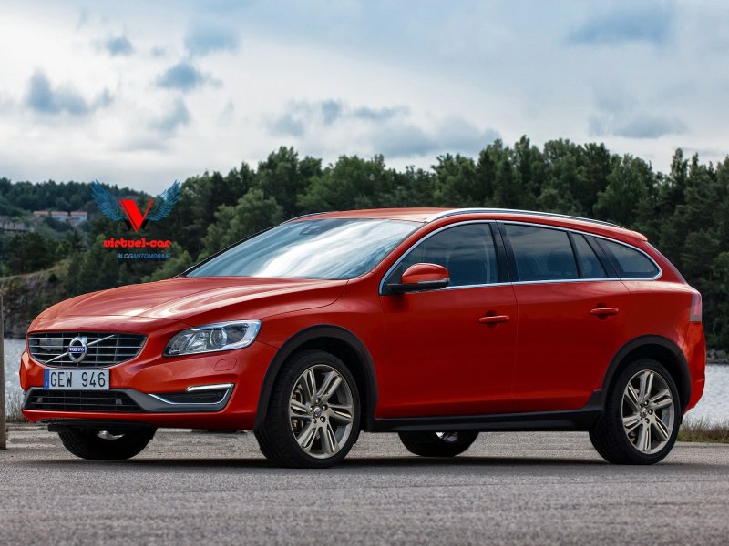 Volvo v60 Cross Country Red