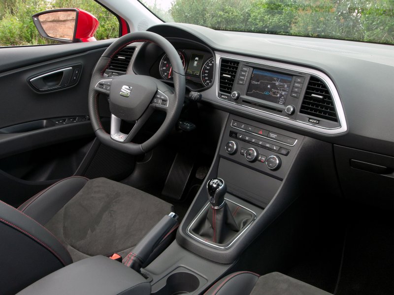 Seat Leon 2014 салон