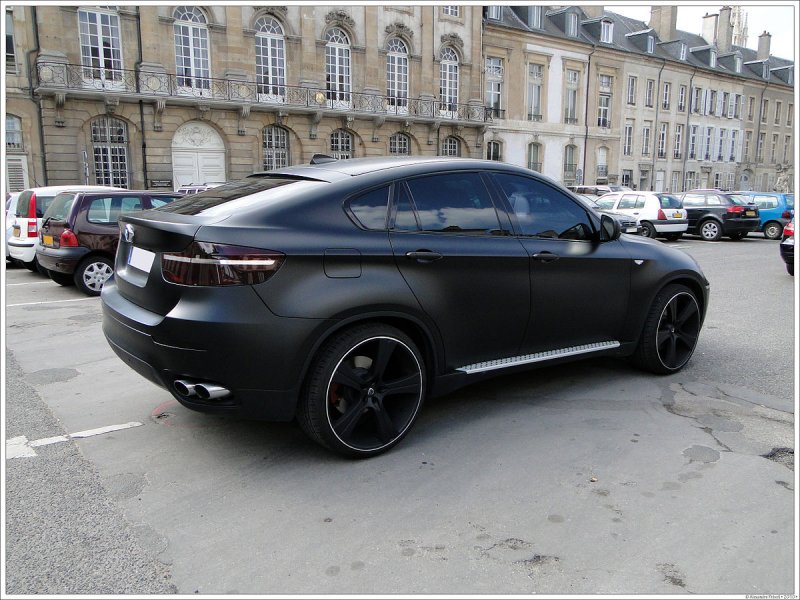 BMW x6 Black Matt