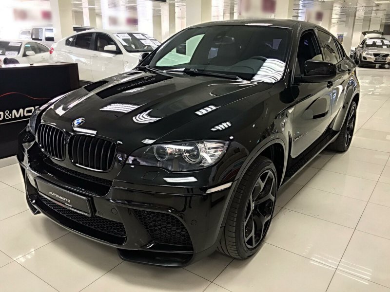 БМВ x6 черный