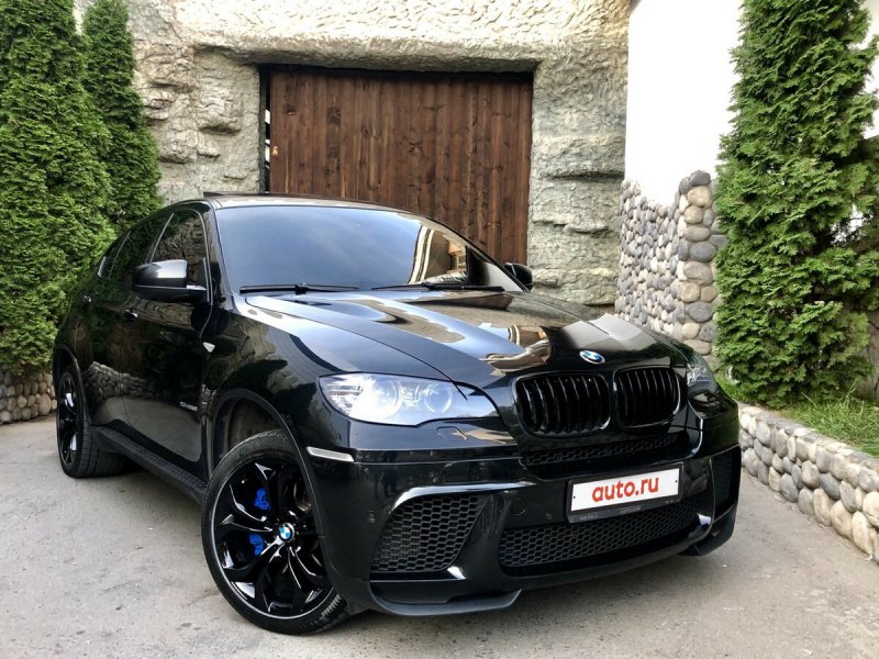 BMW e71 черная