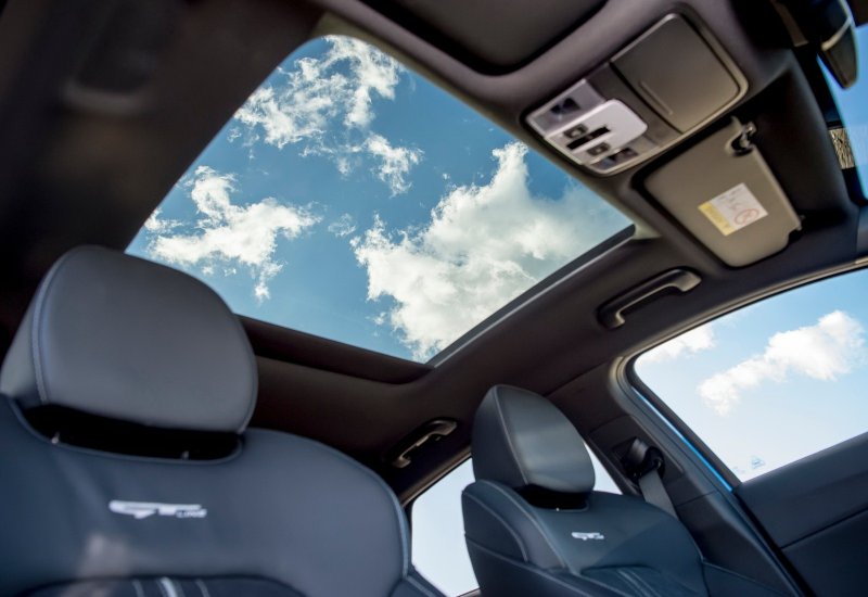 Панорамная крыша Kia proceed